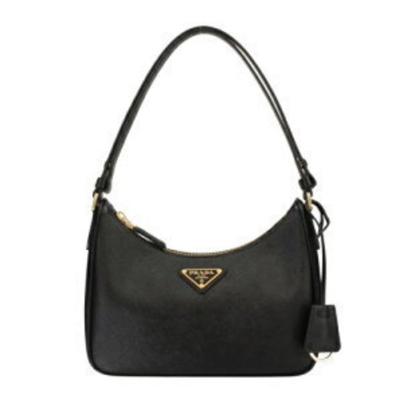 Prada Black Shoulder Bag V JOM NZV - Picture 1 of 8
